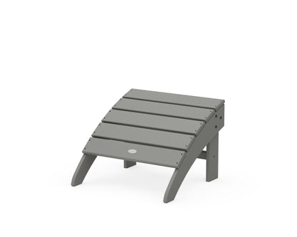 POLYWOOD® Palm Coast Ottoman in Slate Grey