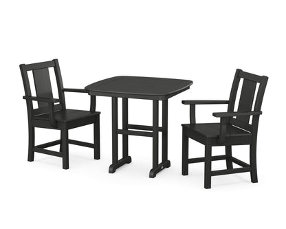 POLYWOOD® Prairie 3-Piece Dining Set in Black