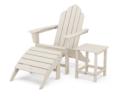 POLYWOOD® Long Island Adirondack 3-Piece Set in Sand