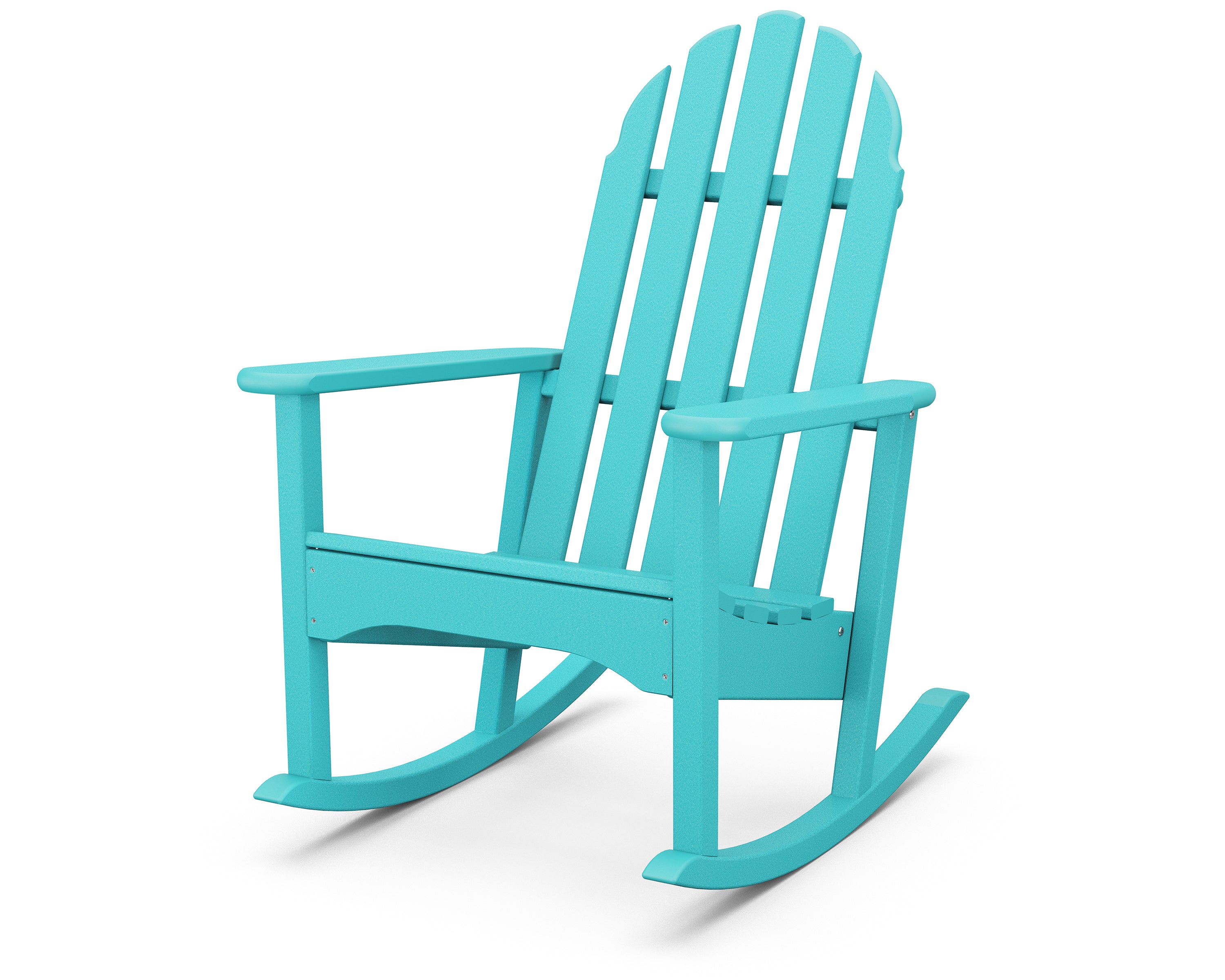 POLYWOOD® Classic Adirondack Rocking Chair in Aruba