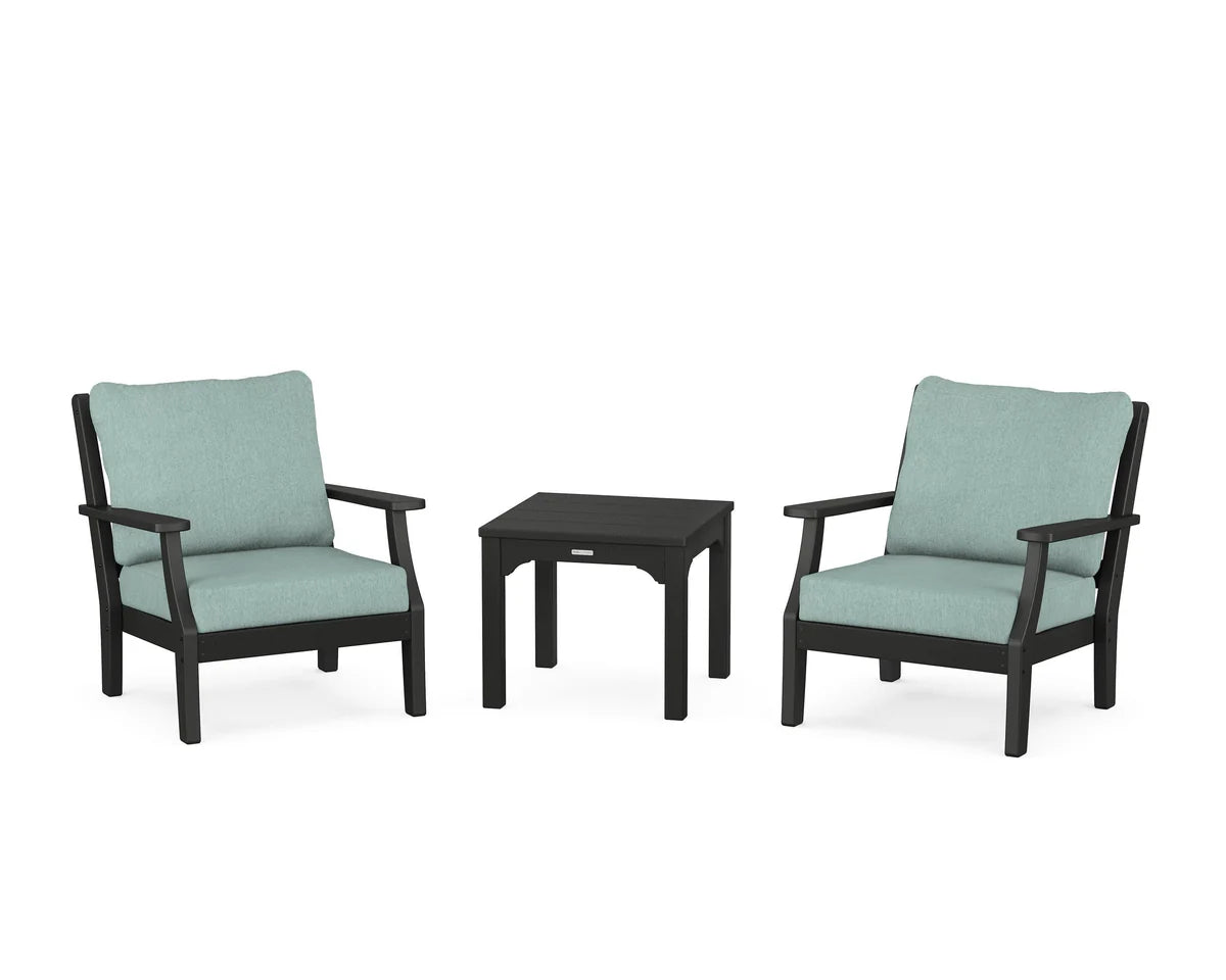 Chinoiserie 3-Piece Deep Seating Set