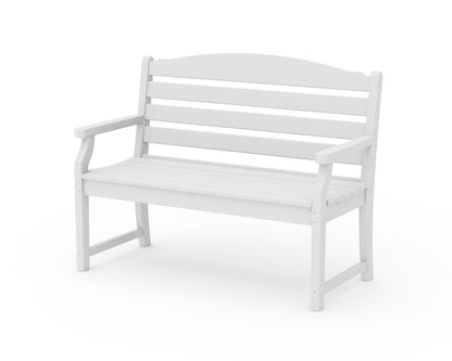 POLYWOOD® Savannah 48" Bench in White