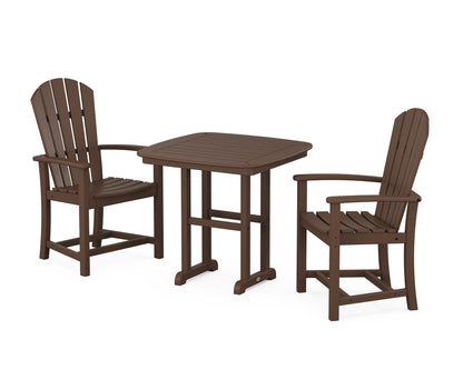 POLYWOOD® Palm Coast 3-Piece Dining Set in Mahogany