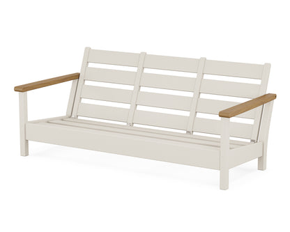 POLYWOOD® Harbour Sofa Frame in Sand / Natural