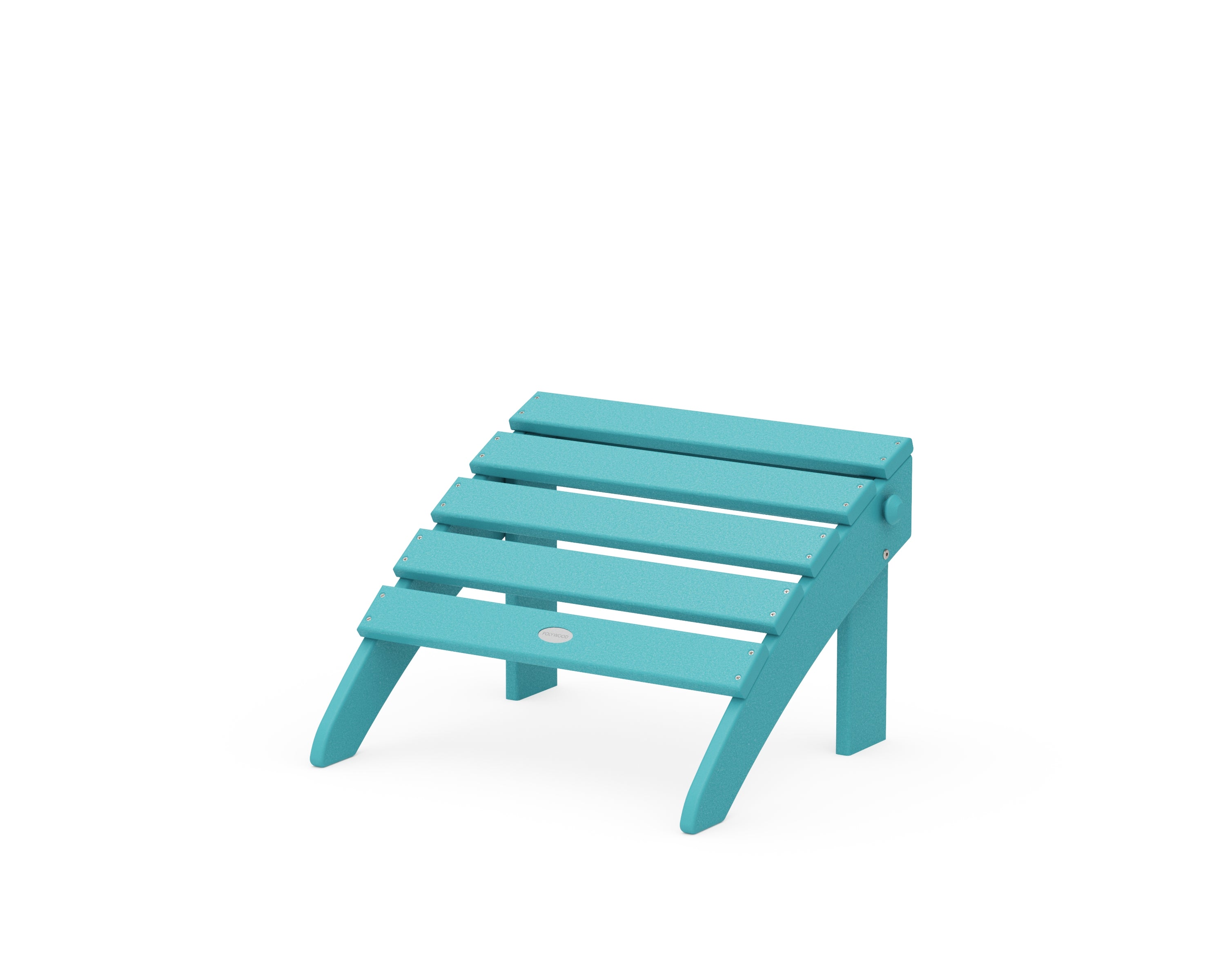 POLYWOOD® Classic Adirondack Folding Ottoman in Aruba