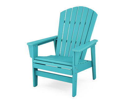 POLYWOOD® Nautical Grand Upright Adirondack Chair in Aruba