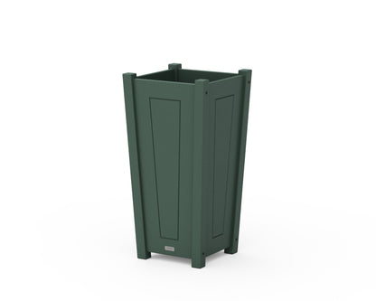 Country Living Country Living Tapered Square Planter Box in Green