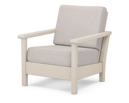 POLYWOOD® Harbour Deep Seating Chair in Sand / Dune Burlap