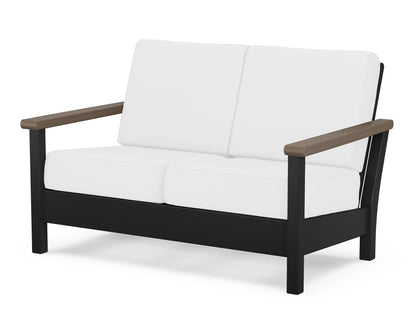 Harbour Deep Seating Loveseat - Black