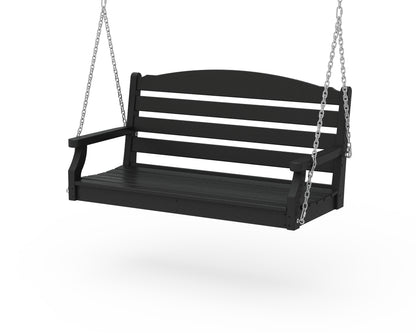 POLYWOOD® Savannah 48" Swing in Black