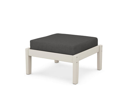 Unbranded Deep Seating Ottoman in Sand / Spectrum Carbon