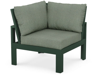 Unbranded Modular Corner Chair in Green / Cast Sage