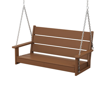 POLYWOOD® Lakeside 48" Swing in Teak