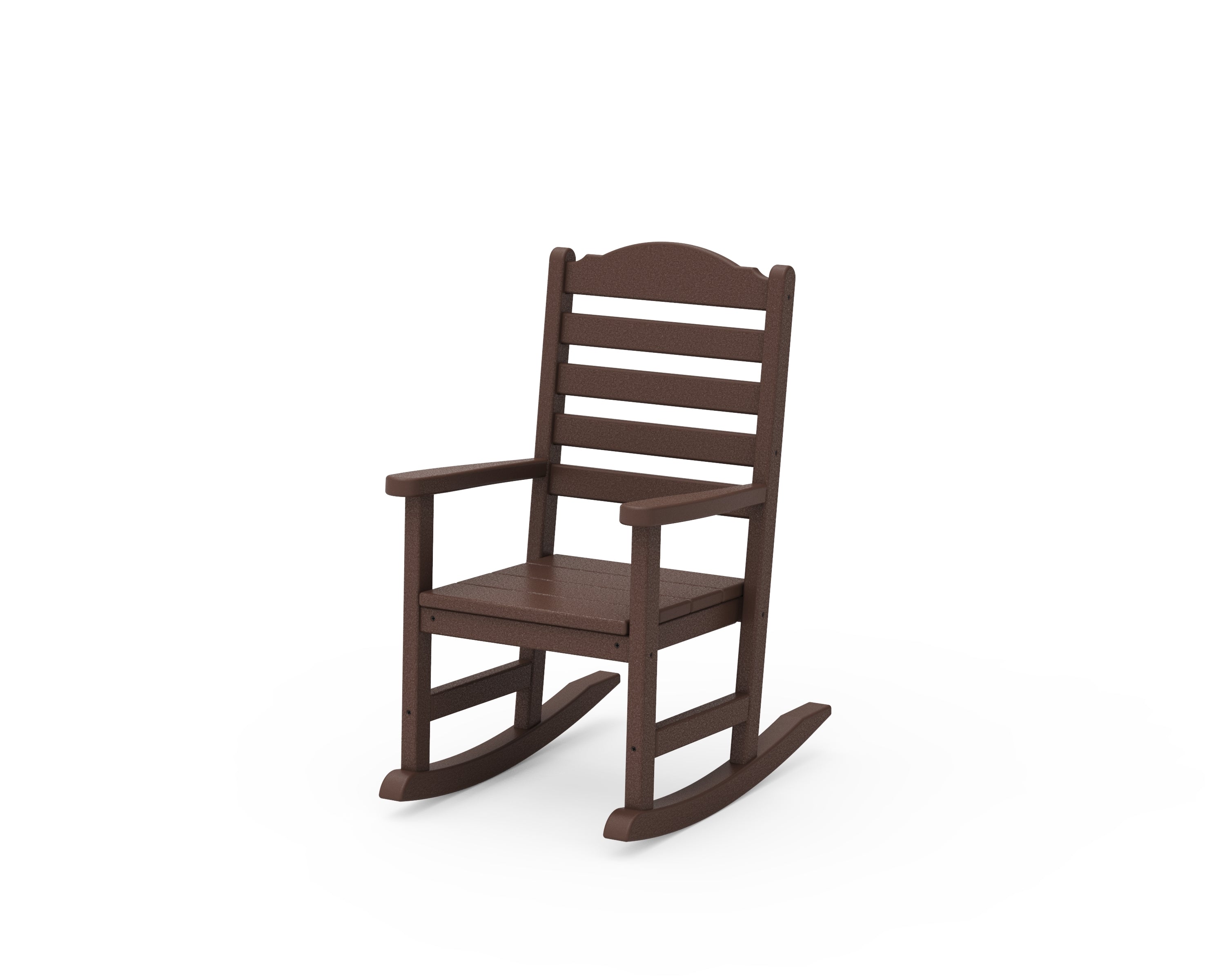 POLYWOOD® Savannah Kids Rocking Chair in Mahogany
