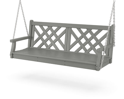 Country Living Wovendale 60" Swing in Slate Grey