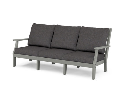 Country Living Wovendale Deep Seating Sofa in Slate Grey / Ash Charcoal