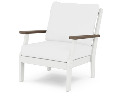 Braxton Deep Seating Chair - White