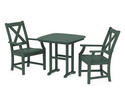 POLYWOOD® Braxton 3-Piece Dining Set in Green