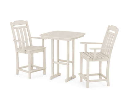 Country Living Cottage 3-Piece Counter Set in Sand