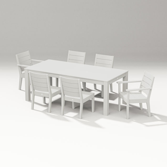 Latitude 7-piece Dining Set - Parsons 84"