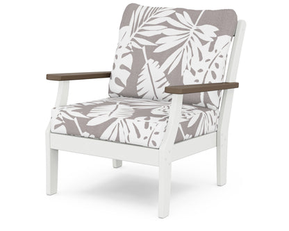 Braxton Deep Seating Chair - White