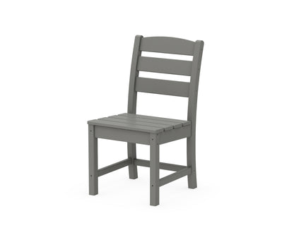 POLYWOOD® Lakeside Dining Side Chair in Slate Grey