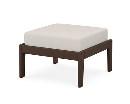Unbranded Deep Seating Ottoman in Mahogany / Cast Ash