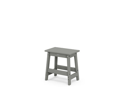 POLYWOOD® Modern Studio Stool in Slate Grey