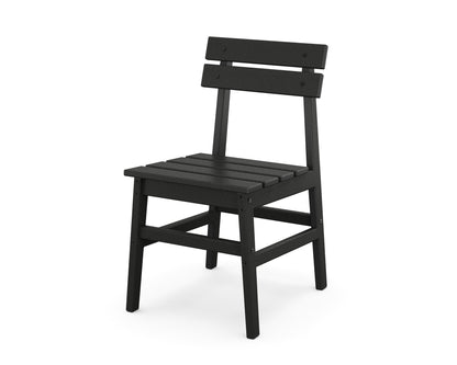 POLYWOOD® Modern Studio Plaza Chair (Single) in Black