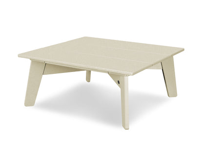 POLYWOOD® Riviera Modern Conversation Table in Sand