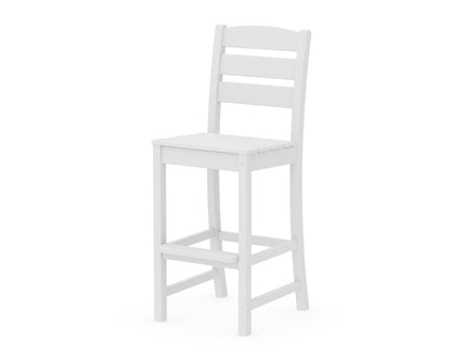 POLYWOOD® Lakeside Bar Side Chair in White