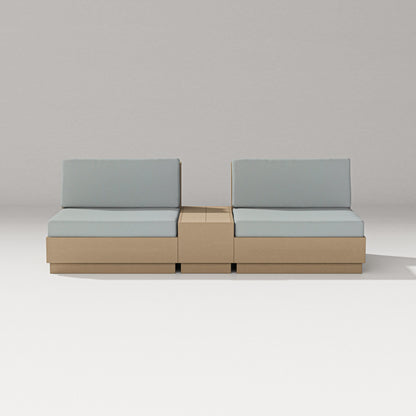 PW Designer Series Elevate Lounge Chair Set in Vintage Sahara / Spa