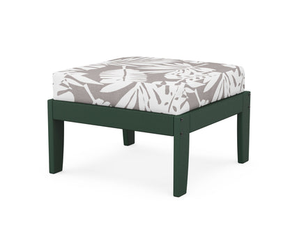 Unbranded Modular Ottoman - Classic in Green / Leaf Grey Mist