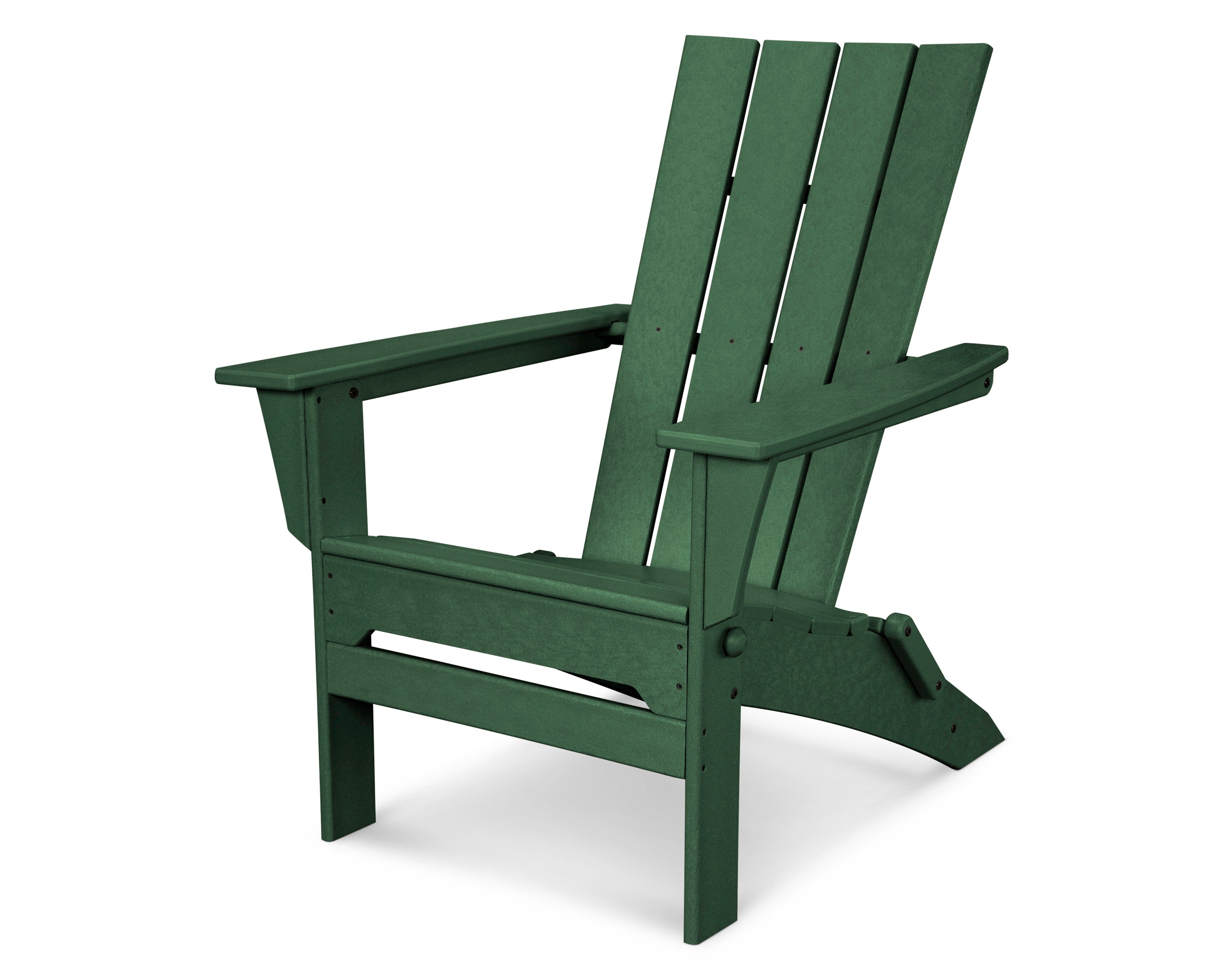 POLYWOOD® Quattro Folding Adirondack in Green