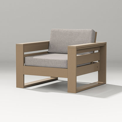 PW Designer Series Latitude Lounge Chair in Vintage Sahara / Weathered Tweed