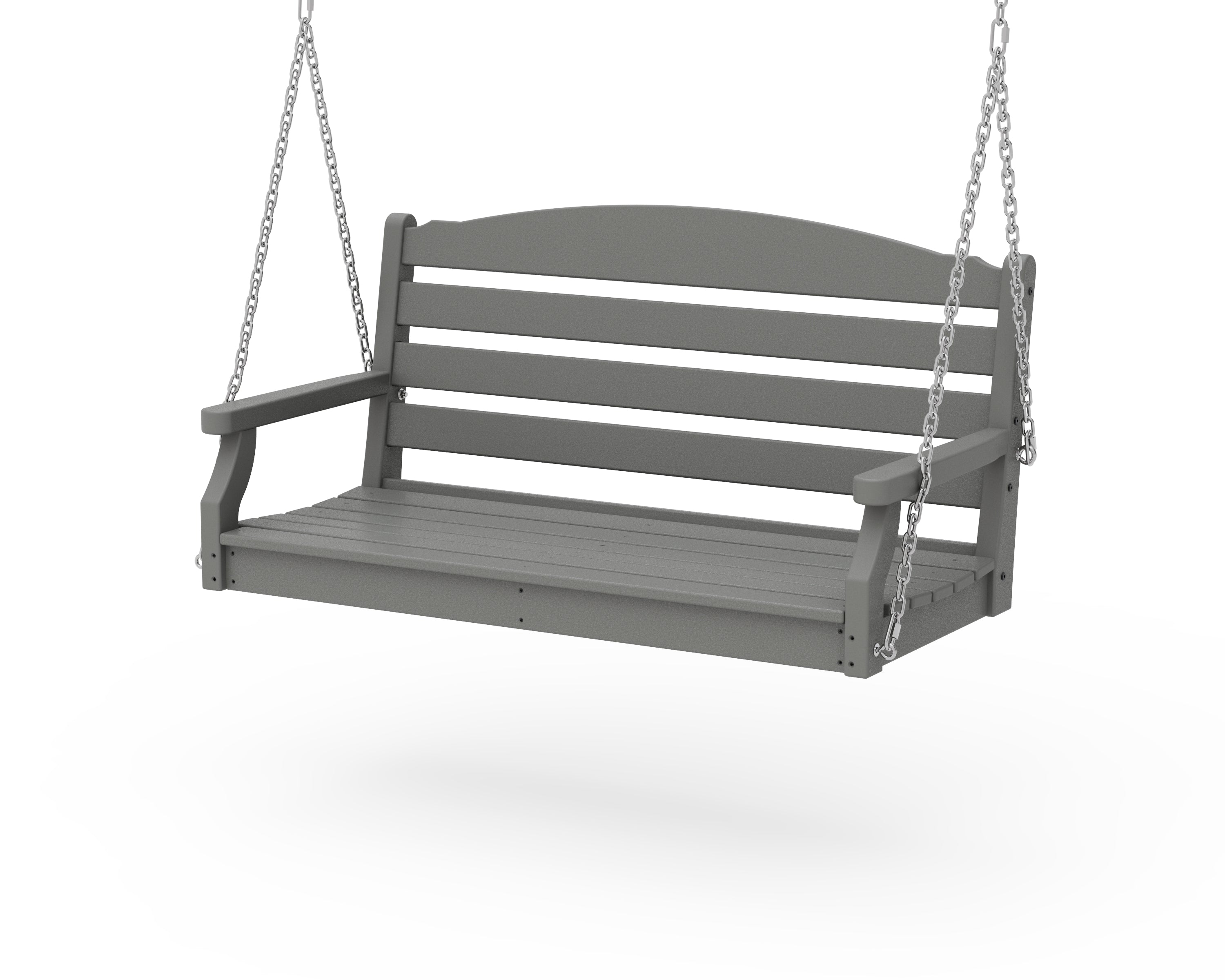 POLYWOOD® Savannah 48" Swing in Slate Grey