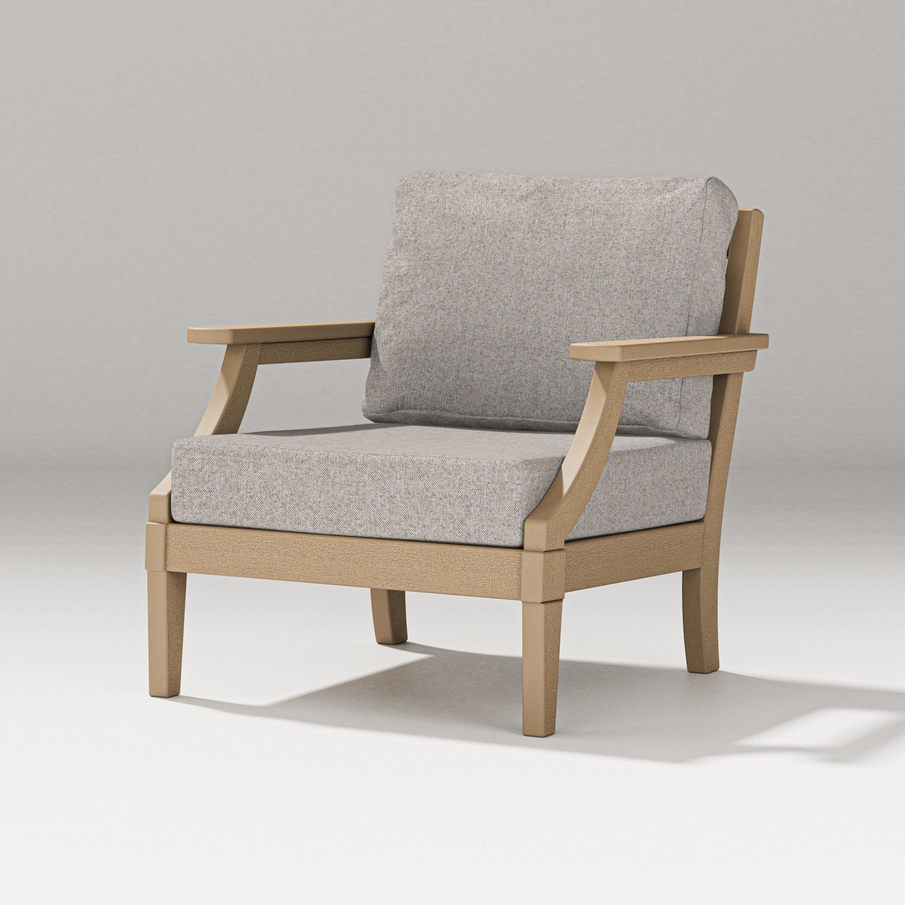 PW Designer Series Estate Lounge Chair in Vintage Sahara / Weathered Tweed
