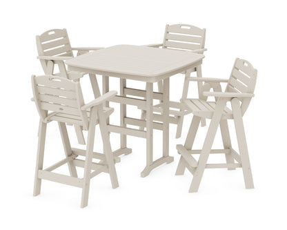 POLYWOOD® Nautical 5-Piece Bar Set in Sand