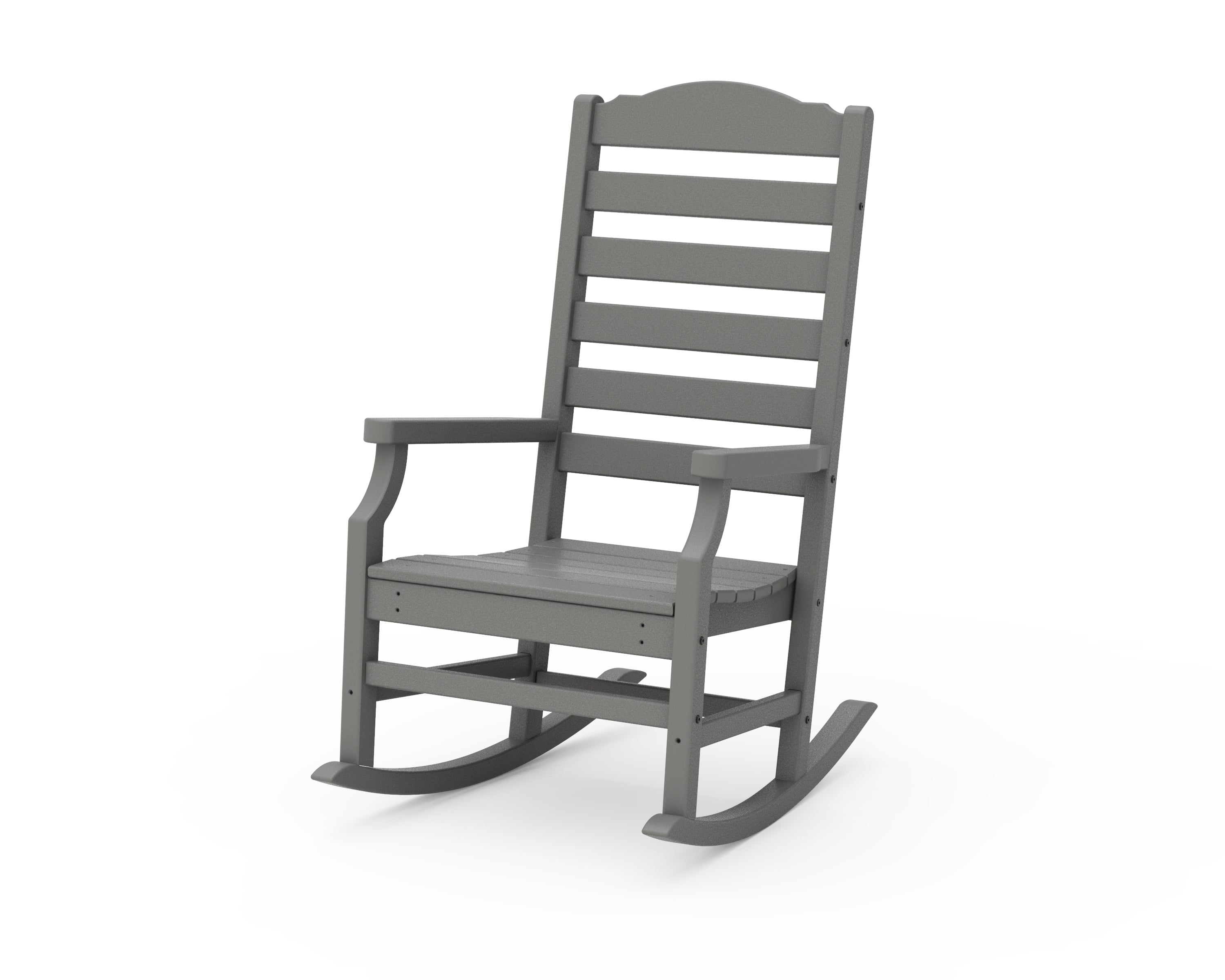 POLYWOOD® Savannah Rocking Chair in Slate Grey