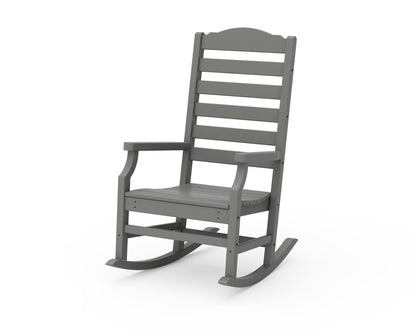 POLYWOOD® Savannah Rocking Chair in Slate Grey