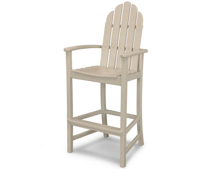 POLYWOOD® Classic Adirondack Bar Chair in Sand