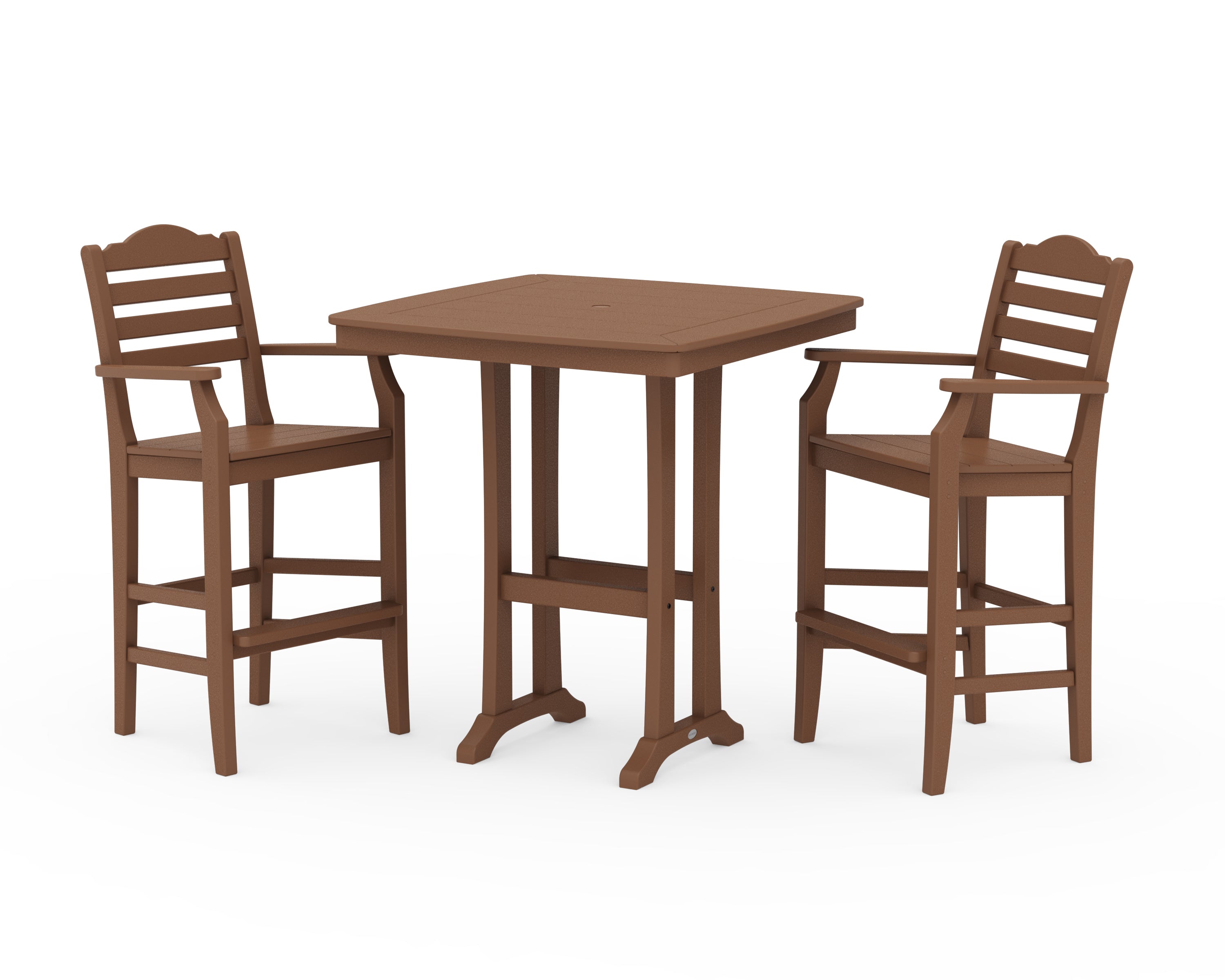 Draper James™ by  POLYWOOD® Savannah 3-Piece Bar Set in Teak
