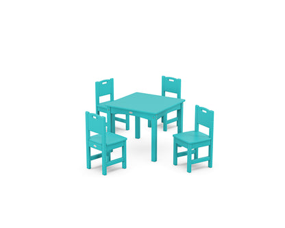 POLYWOOD® Toddler 5-Piece Dining Set in Aruba