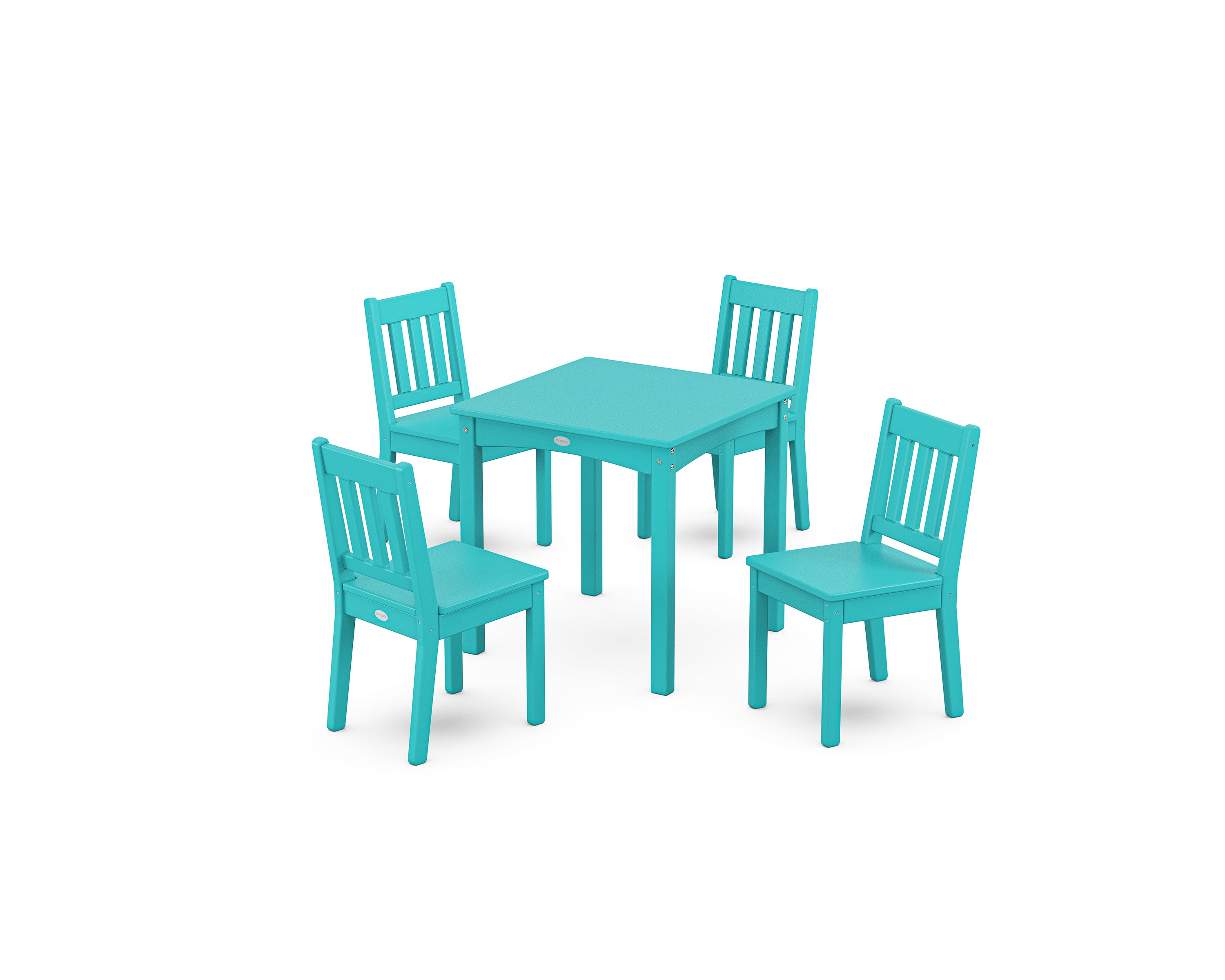 POLYWOOD® Vineyard Kids 5-Piece Dining Set in Aruba
