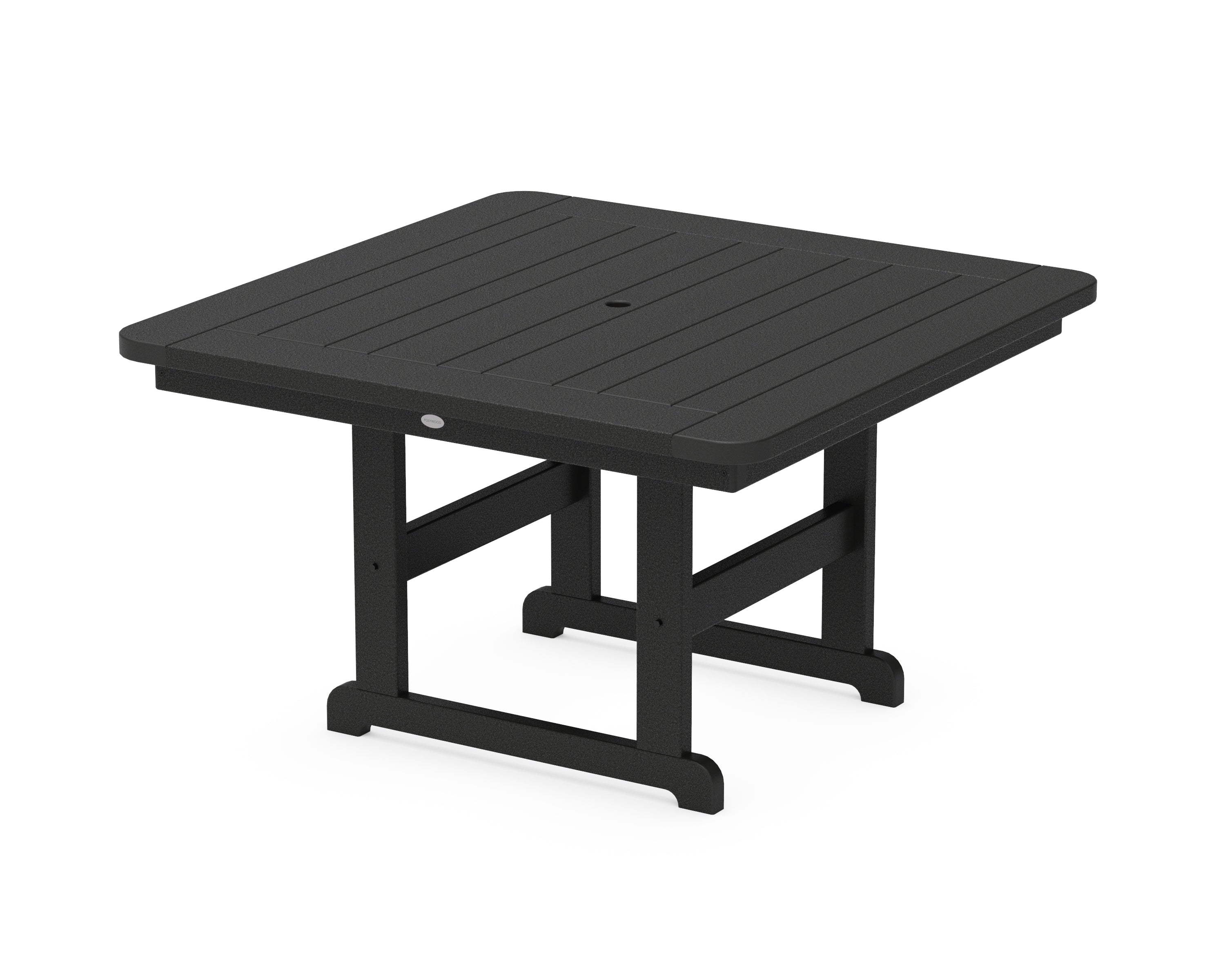 POLYWOOD® Park 48" Square Table in Black