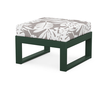 Unbranded Modular Ottoman - Modern in Green / Leaf Grey Mist