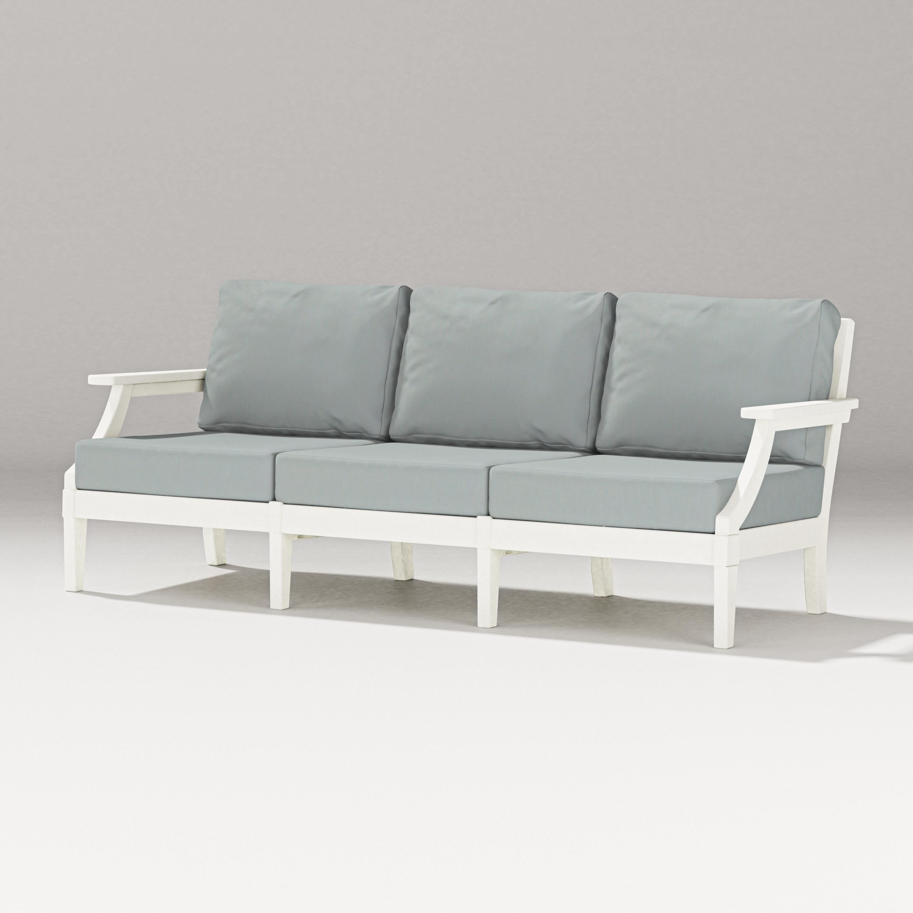 PW Designer Series Estate Sofa in Vintage White / Spa