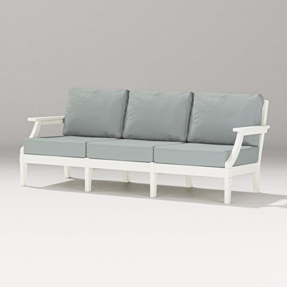 PW Designer Series Estate Sofa in Vintage White / Spa