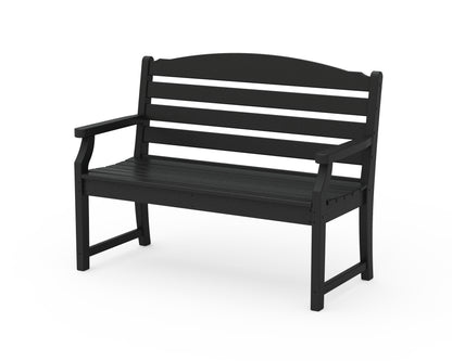 POLYWOOD® Savannah 48" Bench in Black