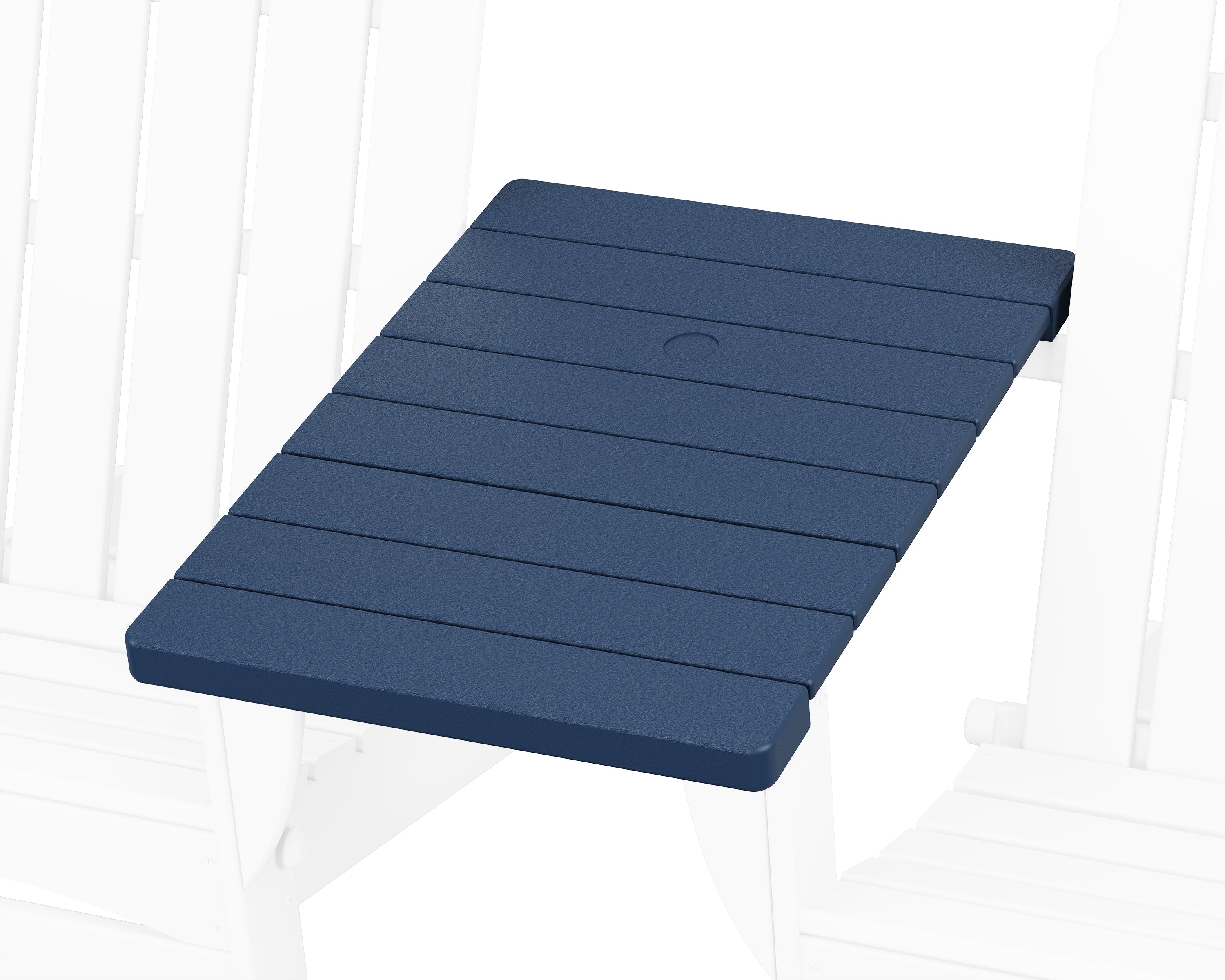 POLYWOOD® Classic Series Straight Adirondack Connecting Table in Navy